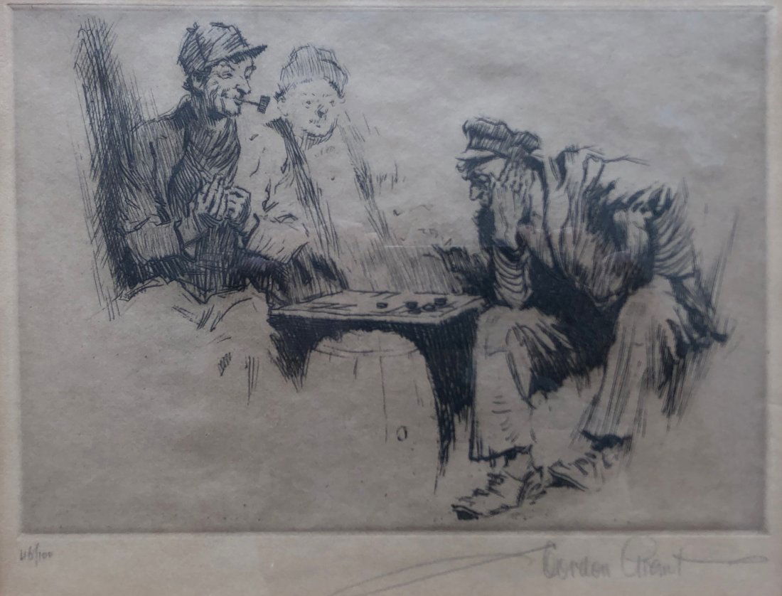 GORDON GRANT (1875-1962) Etching (1 of 4)