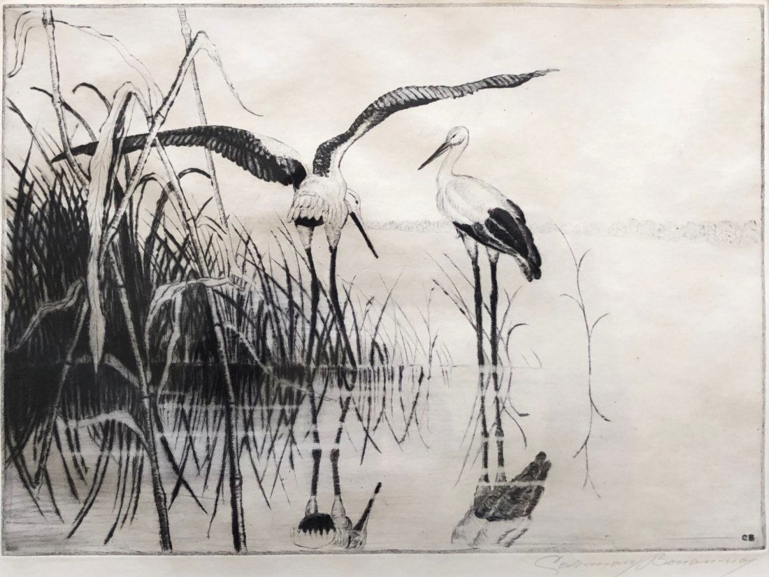 CARMEN BONNANO (b. 1901, New York) Etching (1 of 5)