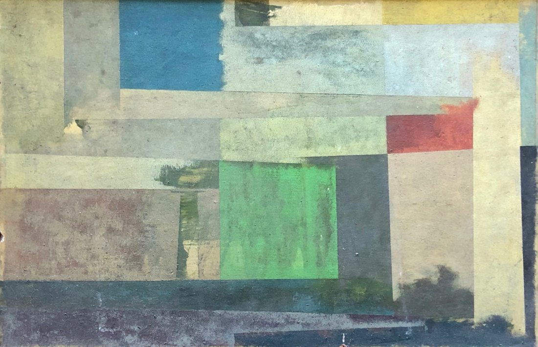 JOHN E. LYNCH (1914-2001, Philadelphia) Abstract (1 of 4)