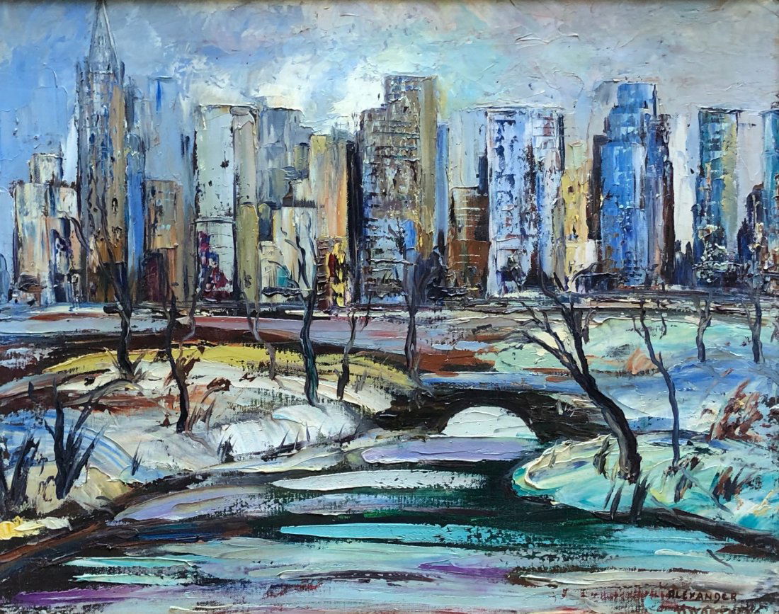 ALEXANDER KWARTLER (b. 1924, NY) Central Park 1964 (1 of 4)