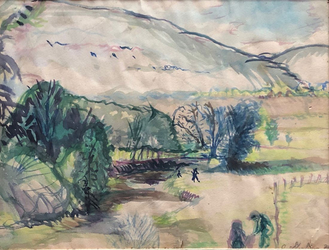 JAMES ELIAS STERLING (b. 1908, New York) Bear Run WPA (1 of 3)