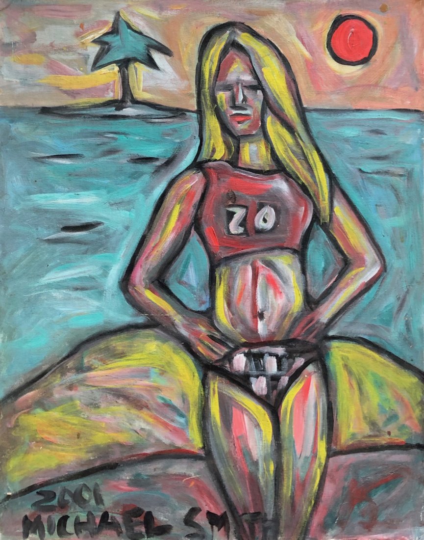 MICHAEL SMITH (21st c, American) Beach Swimsuit Model (1 of 2)