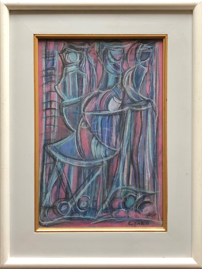 CATHERINE ZAKAS (b. 1936, Greece) Abstract (1 of 5)