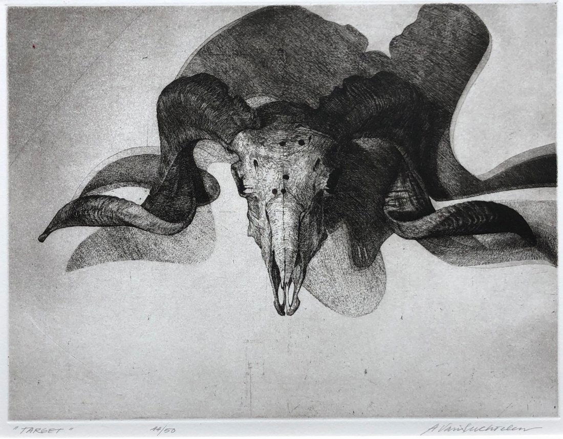 Adrian C Van Suchtelen (b. 1941, Indonesia) Etching (1 of 2)