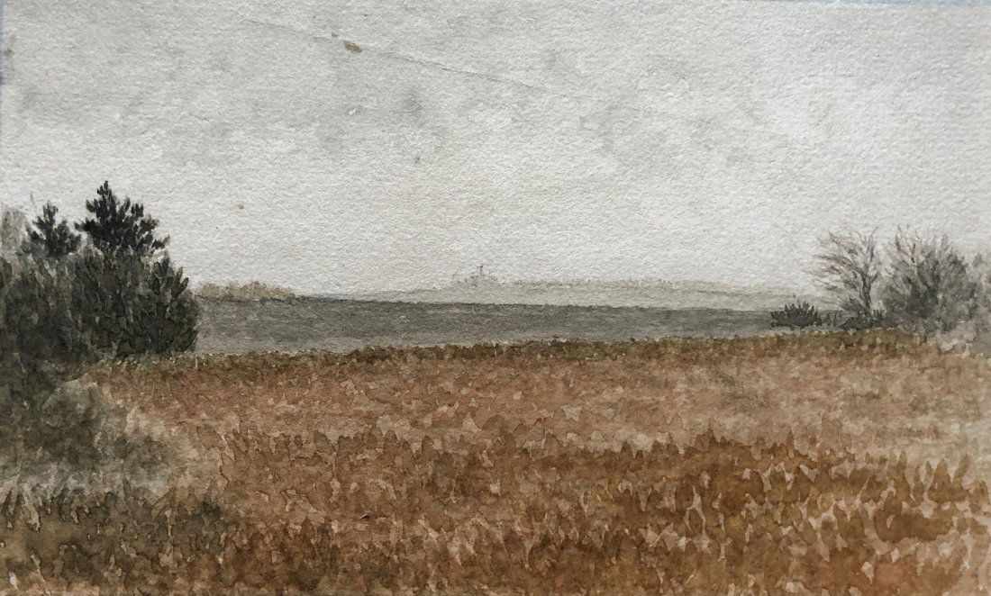 Early 20th Century Impressionist Landscape, Unsigned (1 of 4)