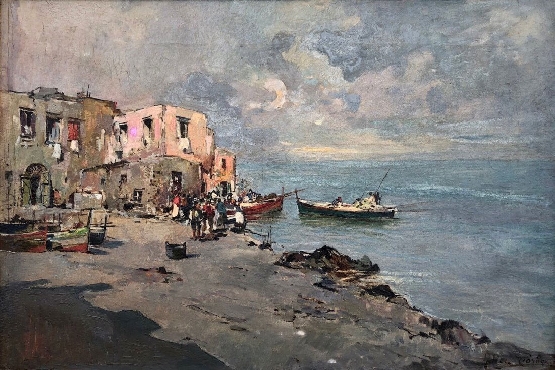 FELICE GIORDANO (1880-1964, Italy) Impressionist (1 of 5)