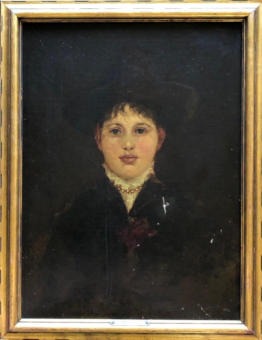 JOHN ELLIOT (1858-1925, Newport, Rhode Island) Portrait (1 of 8)