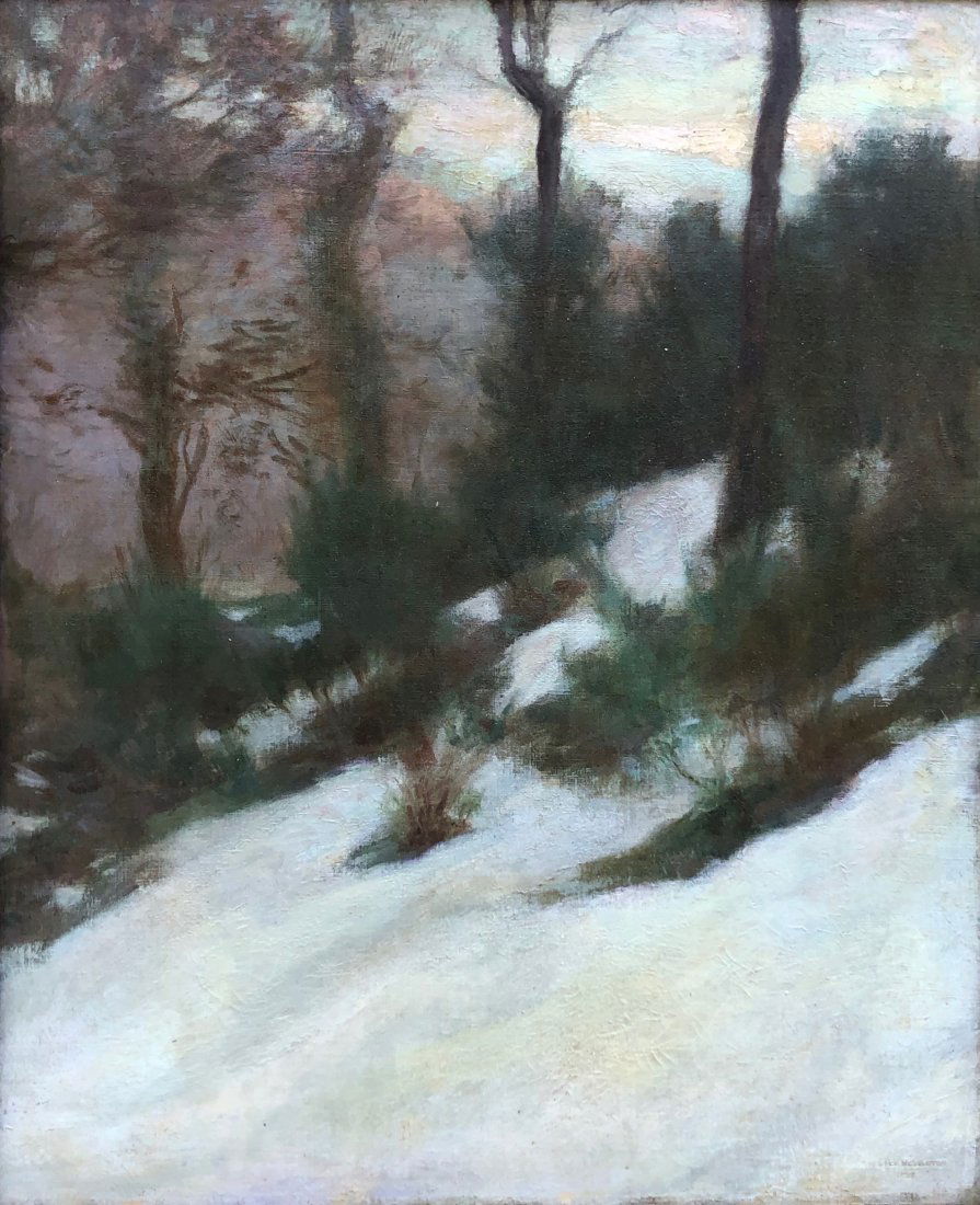 WALTER NETTLETON (1861-1936, Connecticut) Winter (1 of 5)