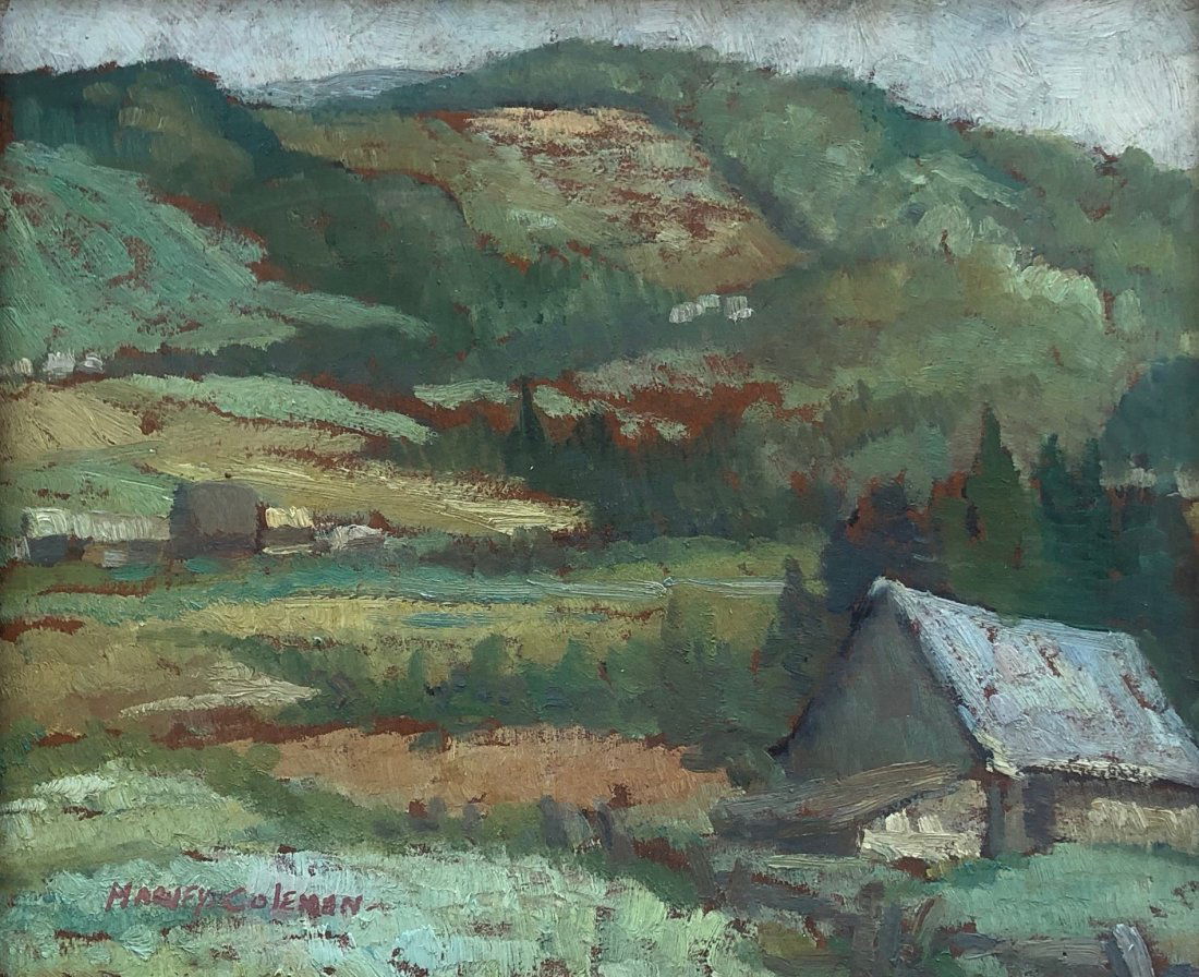 HARVEY B.COLEMAN (1884-1959, California) Impressionist (1 of 4)