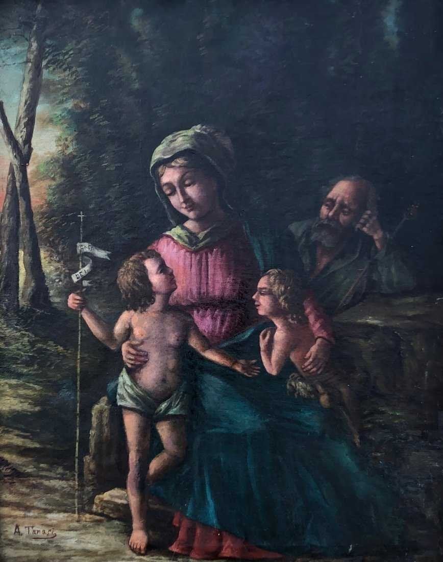 19th Century Religious Italian Scene, Signed (1 of 6)