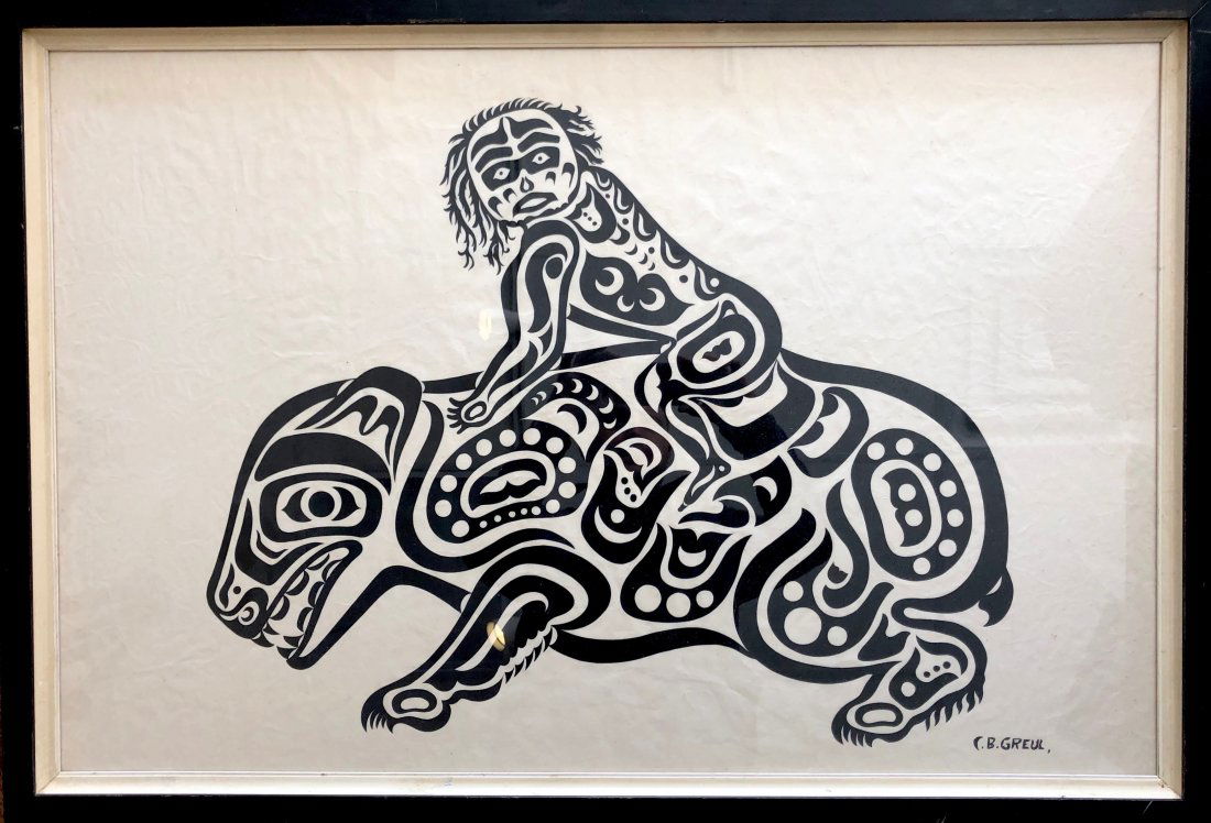 CHARLES B GREUL (b. 1923, Canada) Silkscreen (1 of 3)