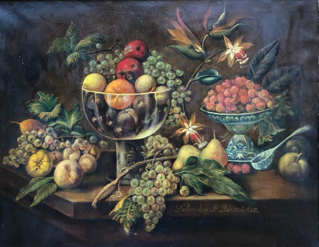 SALVADOR BERMUDEZ DE CASTRO, Spanish Still Life (1 of 5)