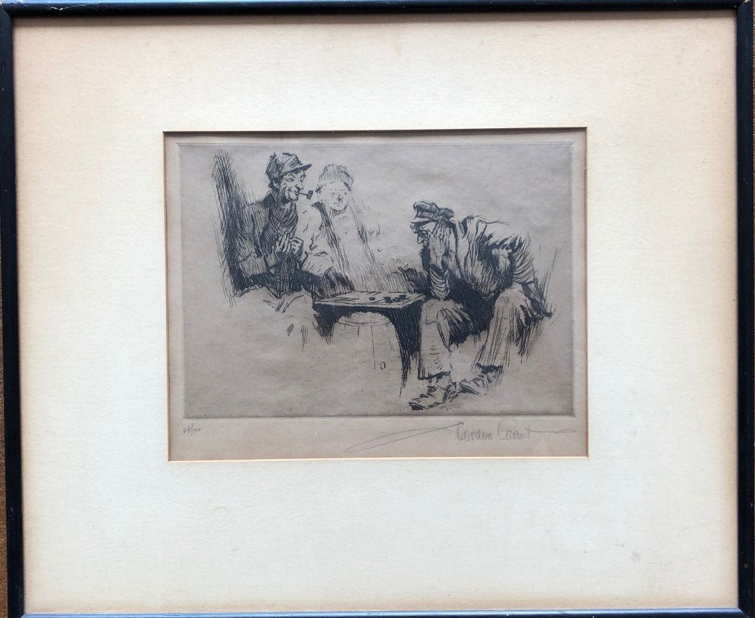 GORDON GRANT (1875-1962) Etching (1 of 4)
