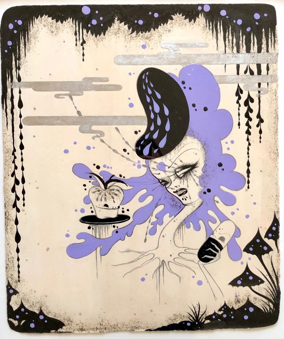 CAMILLE ROSE GARCIA (b 1970, American) Pick Your Poison (1 of 4)