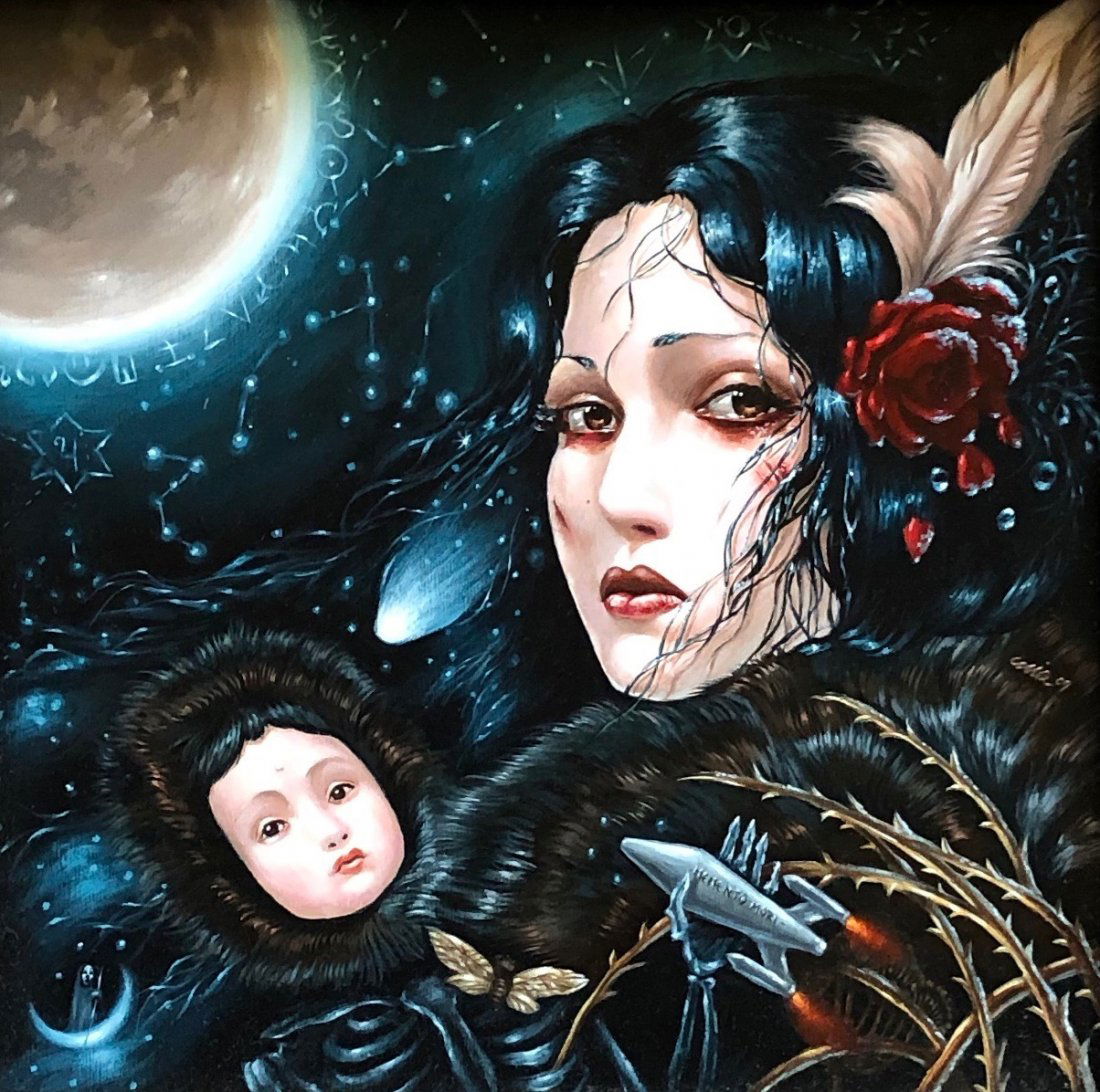 MICHELLE "MIA" ARAUJO (20th c, American) Surrealist (1 of 5)