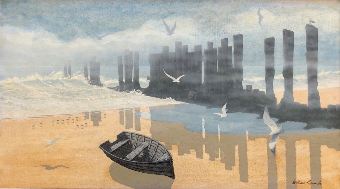 WILLIAM COOMBS (1946-2007, New Jersey) Cape May (1 of 5)