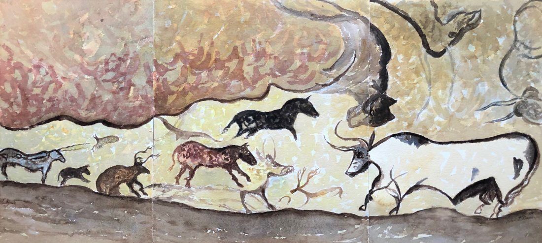 ROBERT L. DAVIS (20th c, California) Modernist (1 of 6)