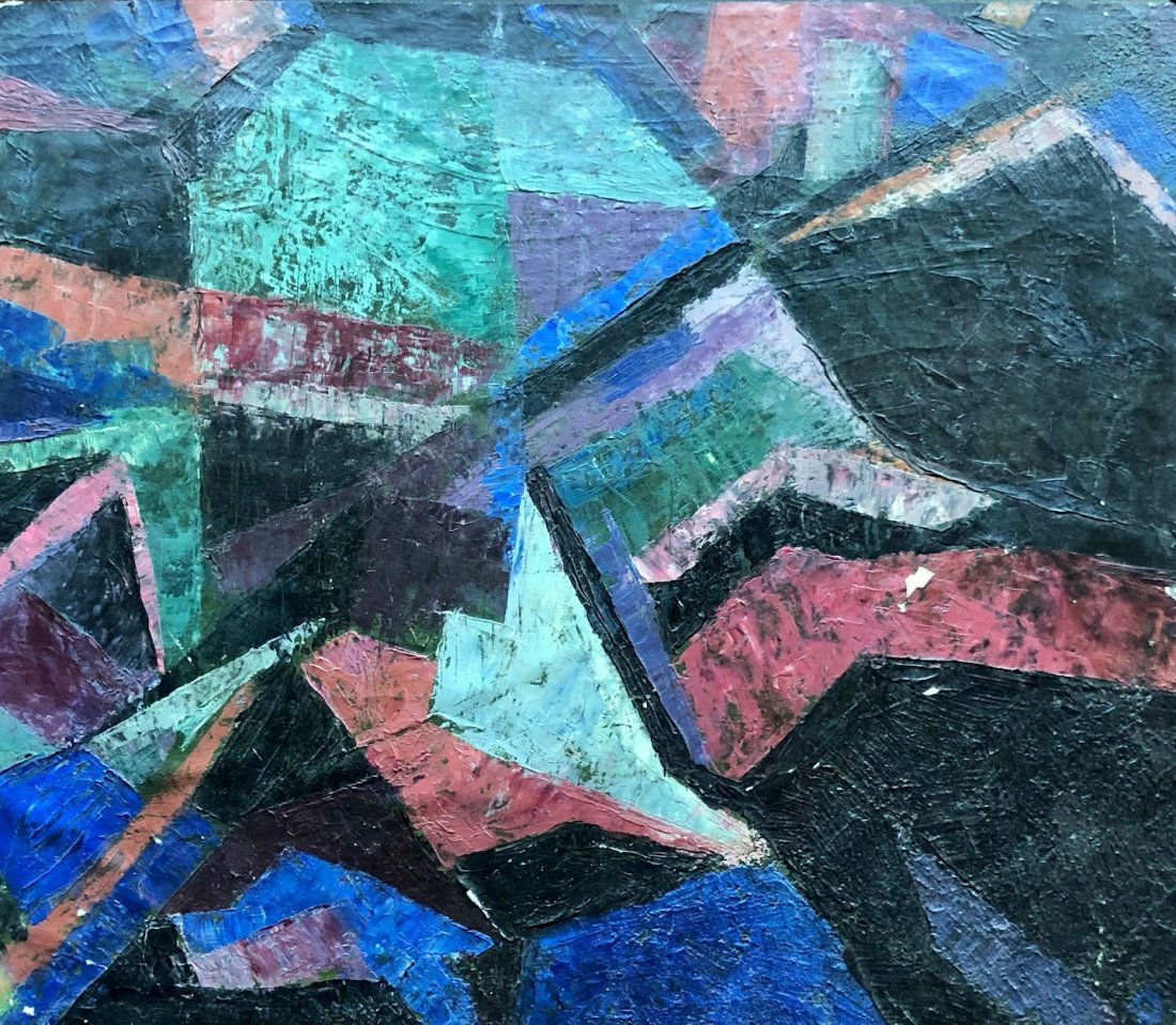 HERBERT RUTHRAUFF (b. 1894, Pennsylvania) Abstract (1 of 5)