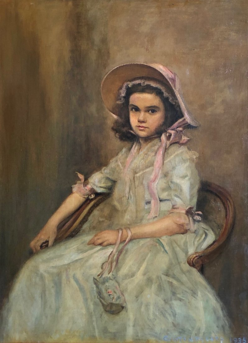 DEWITT CLINTON PETERS (1854-1948, Baltimore) Portrait (1 of 5)