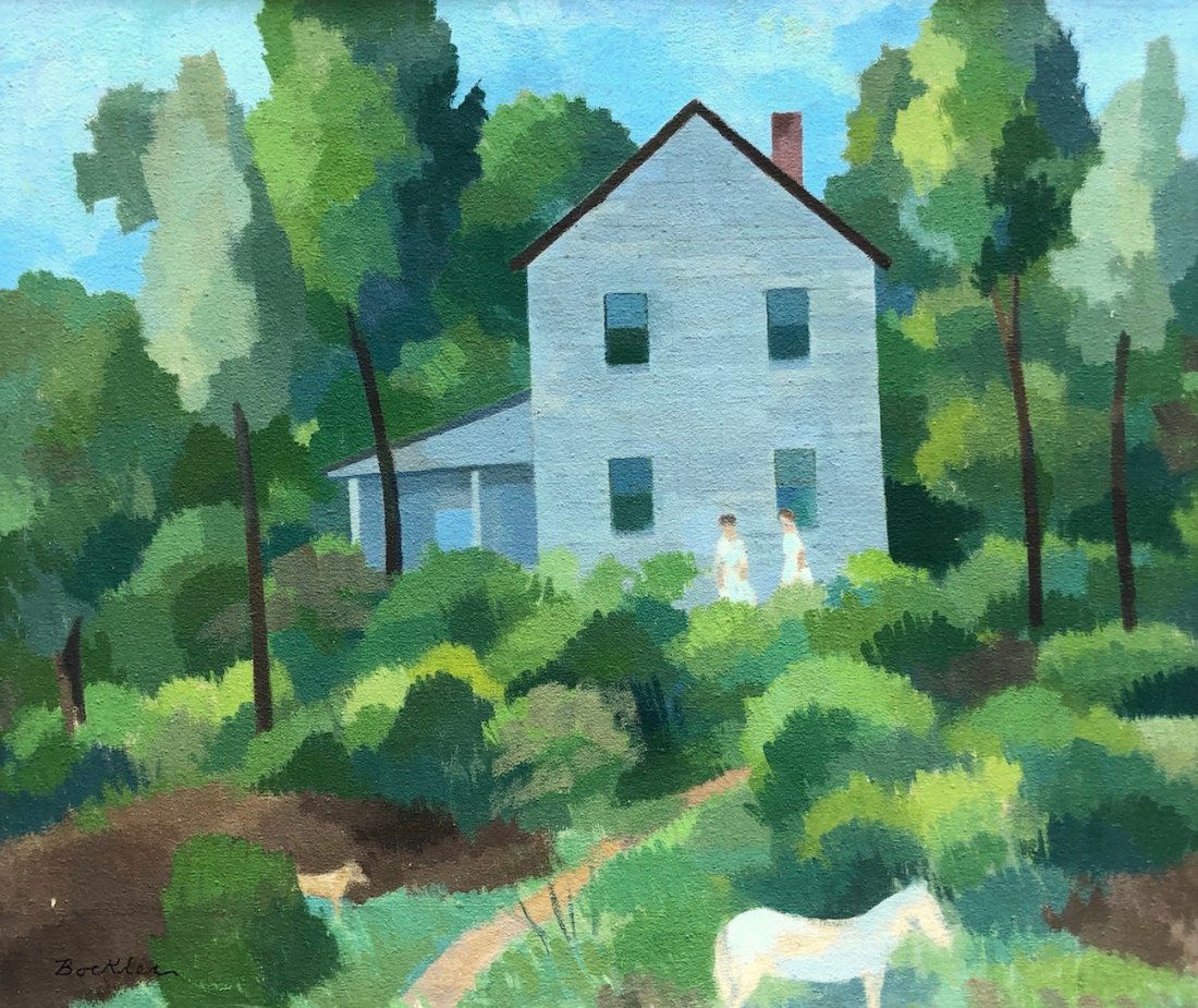 CHARLES BOCKLER (1898-1979, South Dakota) WPA (1 of 8)