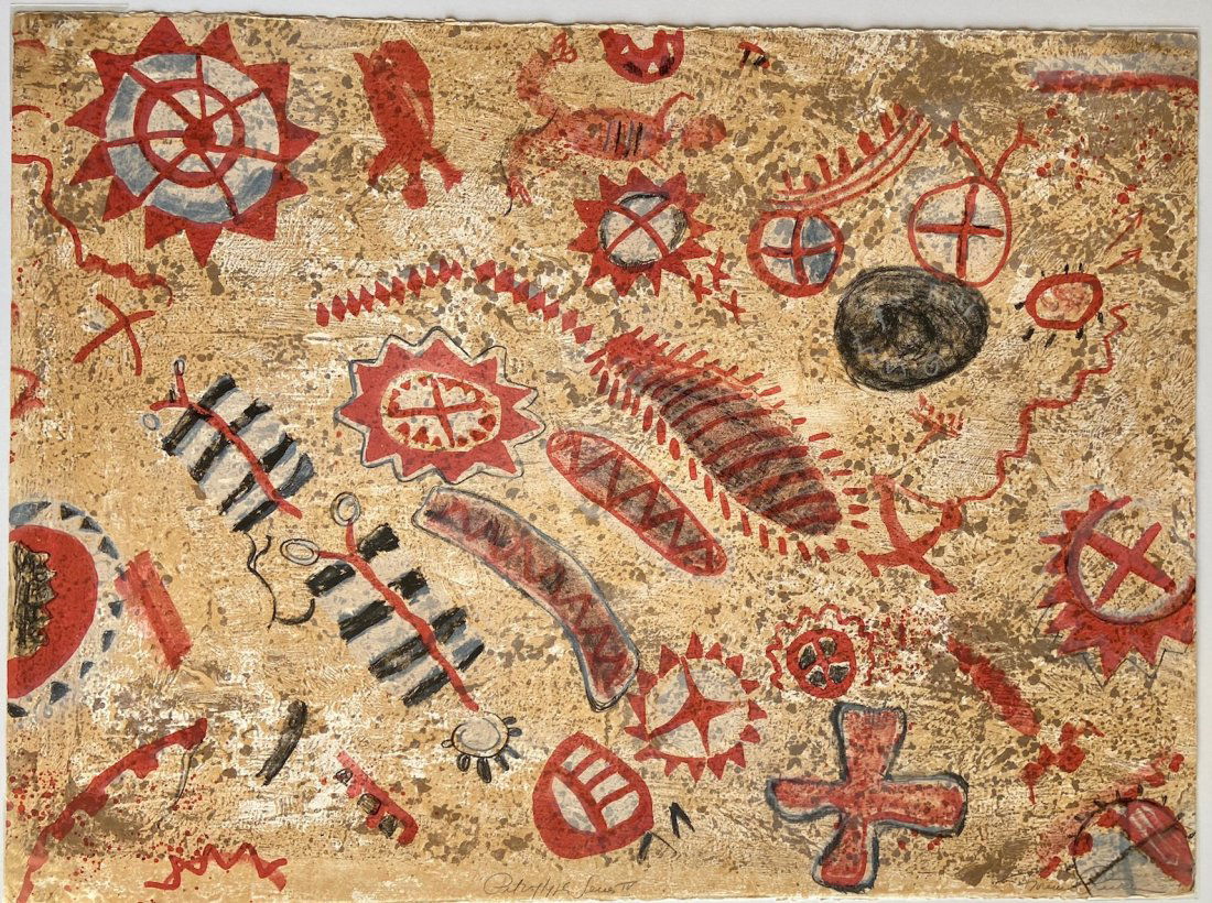 FLORENCE PUTTERMAN (b.1927, Pennsylvania) Abstract (1 of 4)