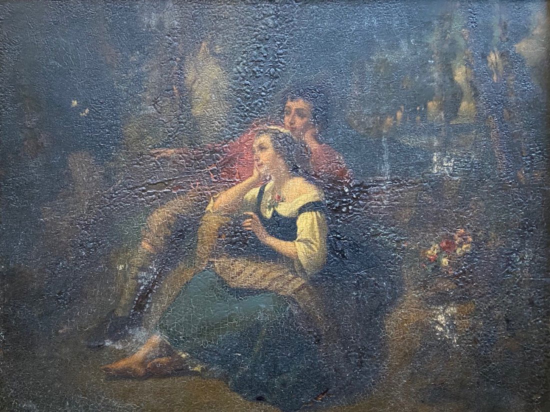 19th Century European Genre Scene, Unknown Artist (1 of 3)