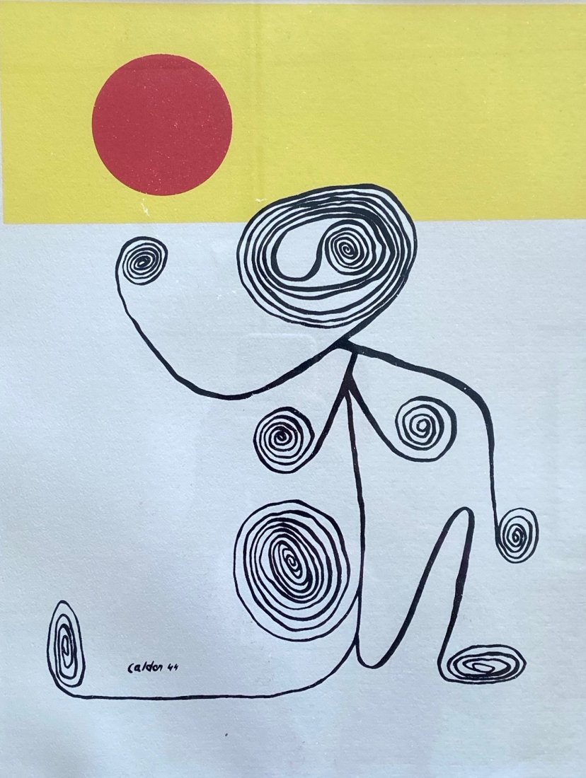 ALEXANDER CALDER (1898-1979, American) Lithograph (1 of 4)