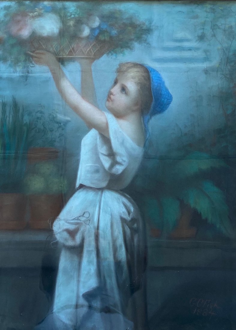 GEORGE G FISH (1849-1880, American) Portrait (1 of 4)