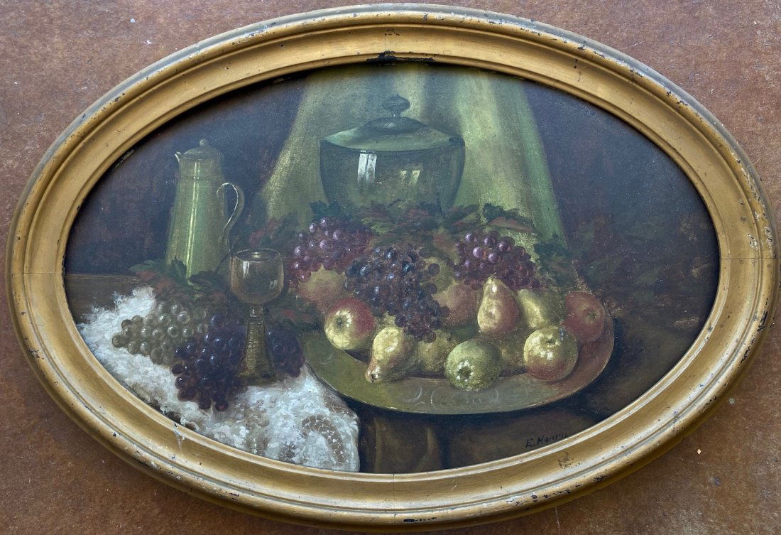 19th Century Still Life Signed E. Henry (1 of 3)
