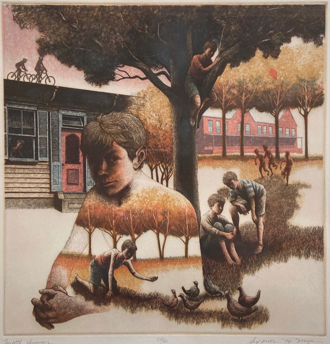 "Twelfth Summer" Pencil Signed Lithograph (1 of 5)