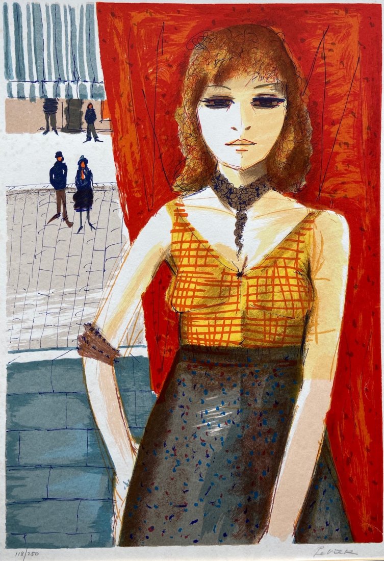 CHARLES LEVIER (1920-2003, French) Lithograph (1 of 4)