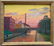 WPA Era Industrial American Town Scene, Signed - 2