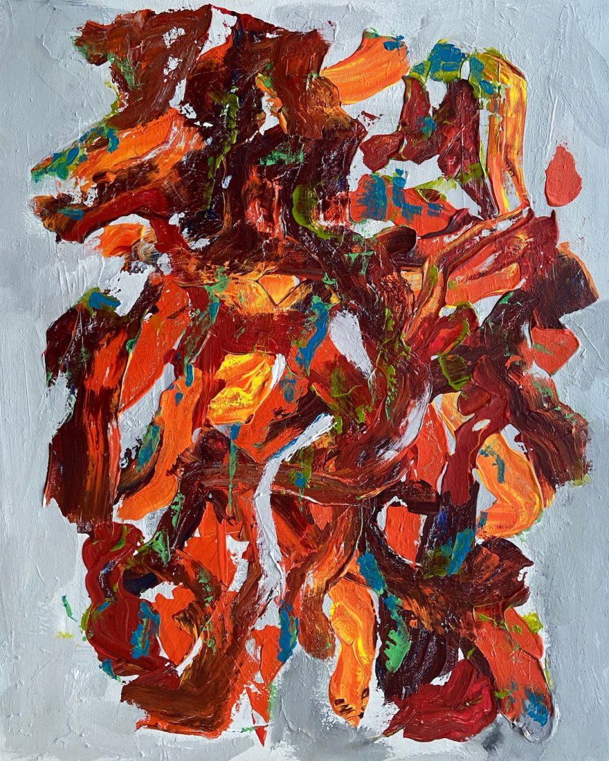 CATHERINE BALL (20th c, American) Glow Worm (1 of 5)