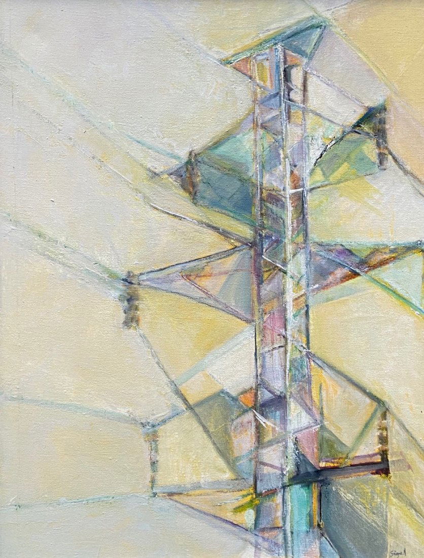 Modern Expressionist Abstract Painting, Signed (1 of 4)