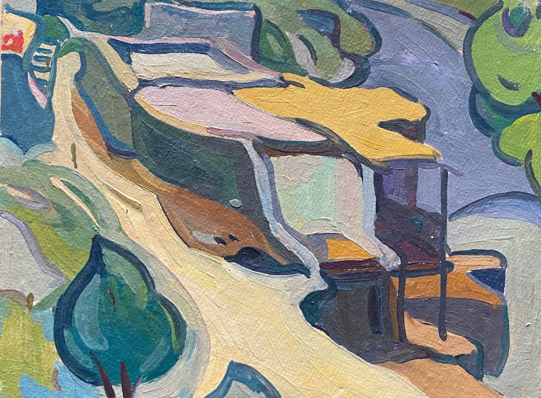 EDWARD AVEDISIAN (1936-2007, New York) Modernist (1 of 4)