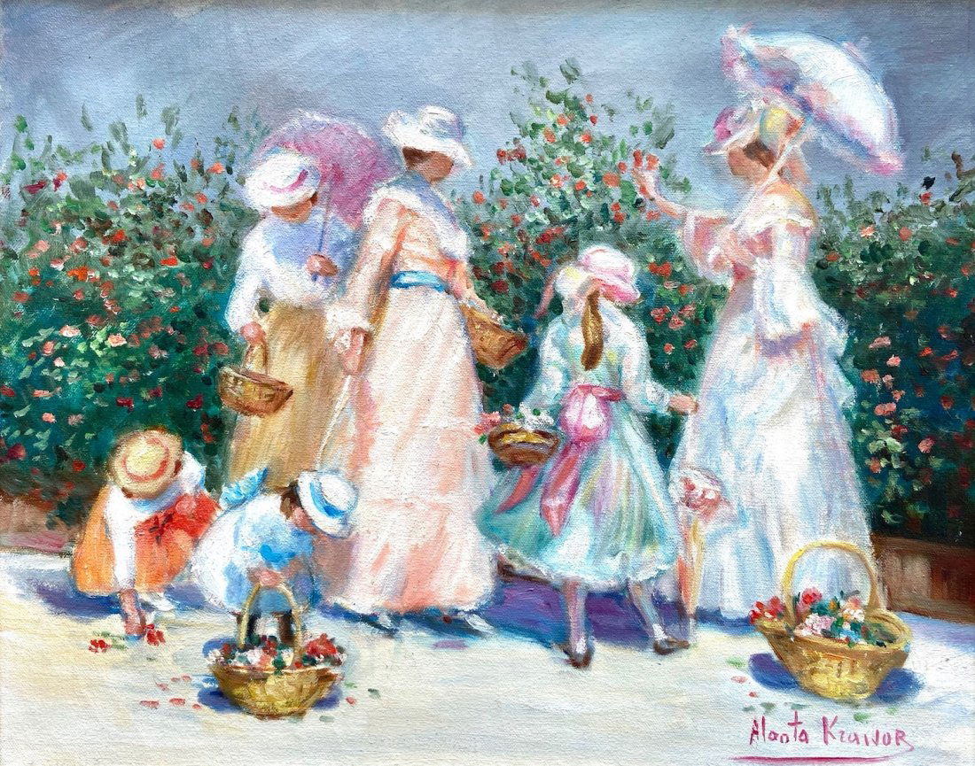 ALANTA KRAWOR (1899-1987, France) Impressionist (1 of 4)