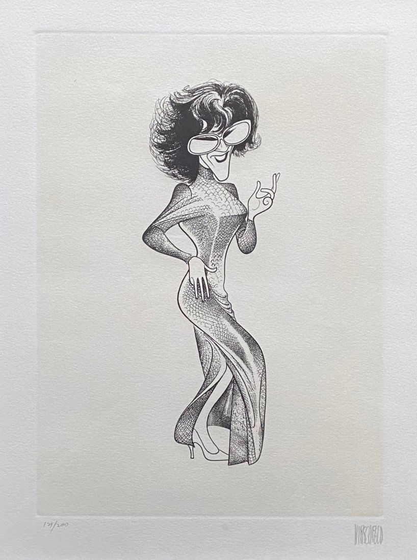 AL HIRSCHFELD (1903-2003, American) Tootise (1 of 5)