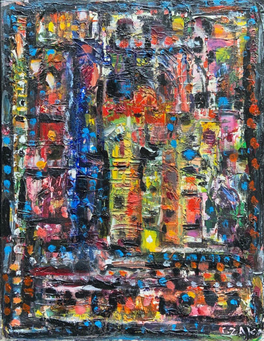 CATHERINE ZAKAS (b. 1936, Greece) Abstract (1 of 5)