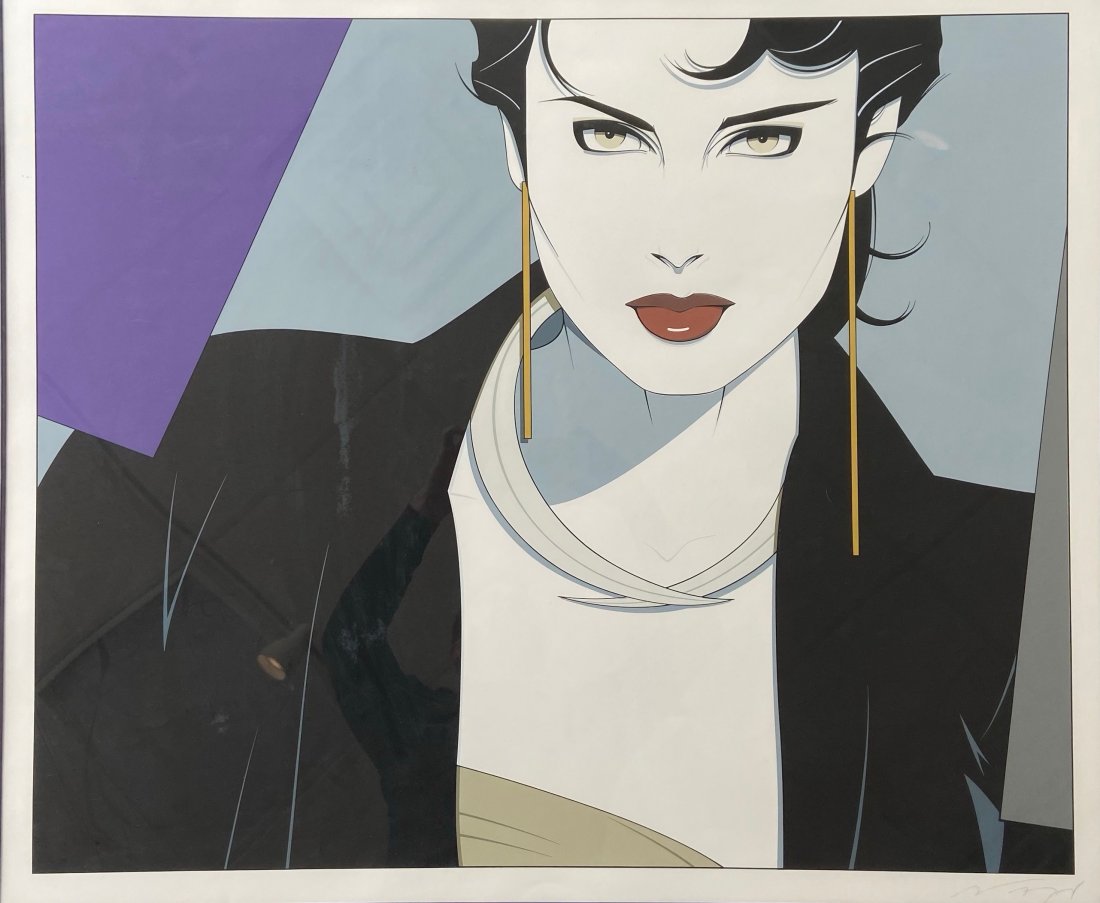 PATRICK NAGEL (1945-1985, American) Michelle (1 of 5)
