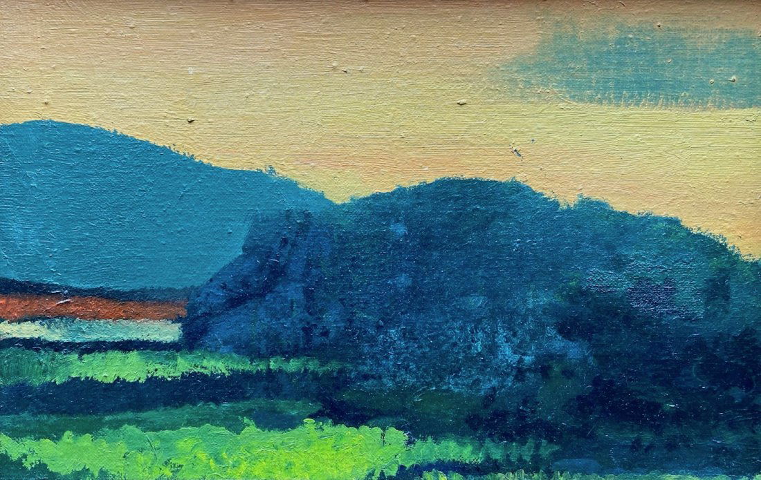 20th Century Impressionist Landscape, Unknown Artist (1 of 4)