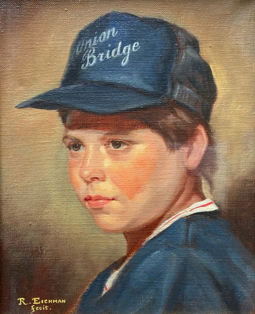 P RICHARD EICHMAN (20th c, Maryland) Baseball Player (1 of 5)