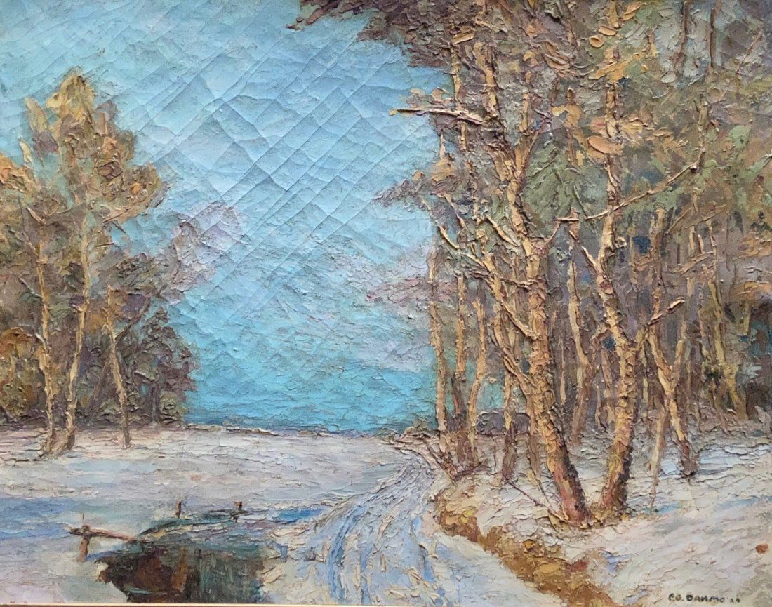 FERDINAND DAHME (1877-1935, Pennsylvania) Winter (1 of 4)