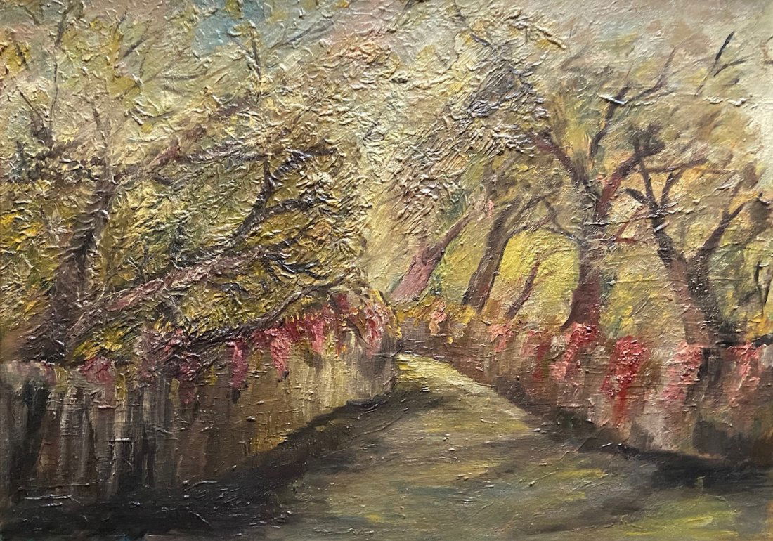 20th Century Impressionist Landscape, Unknown Artist (1 of 3)