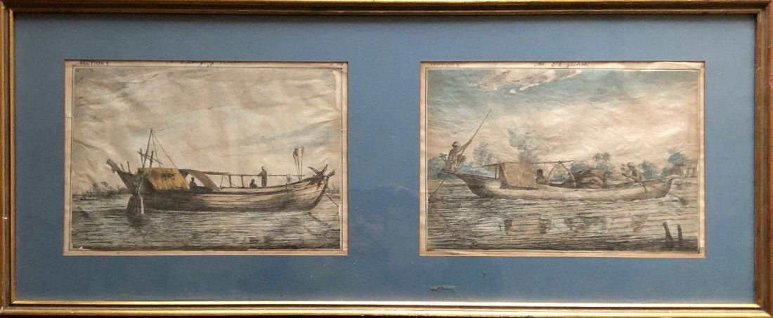 Frans Balthazar Solvyns, Hand Colored Indian Etchings (1 of 5)