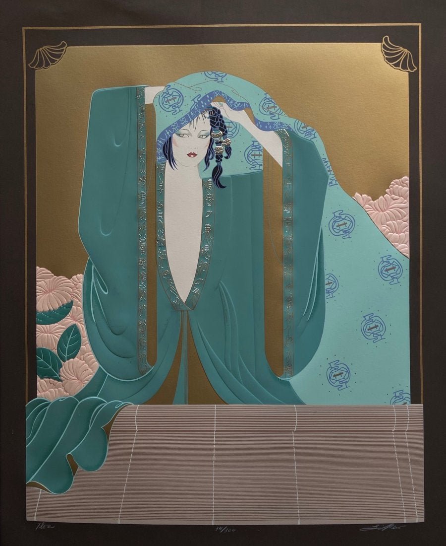 LLIAN SHAO "Flora" 1988, Limited Edition Silkscreen (1 of 4)