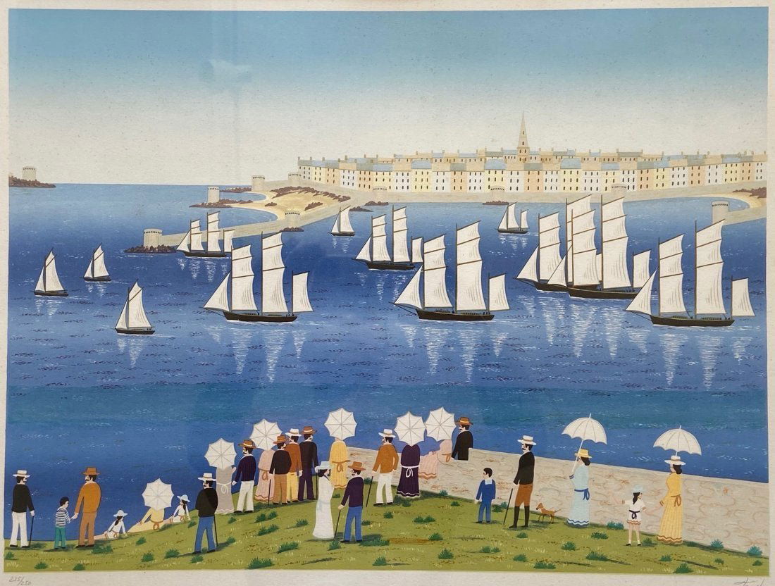 FANCH LEDAN (b. 1949, French) Lithograph (1 of 4)