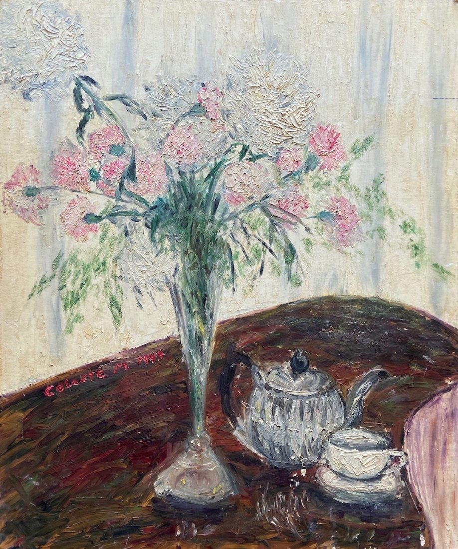 CELESTE MARTIN (20th c, New York) "Arrangement" 1944 (1 of 3)