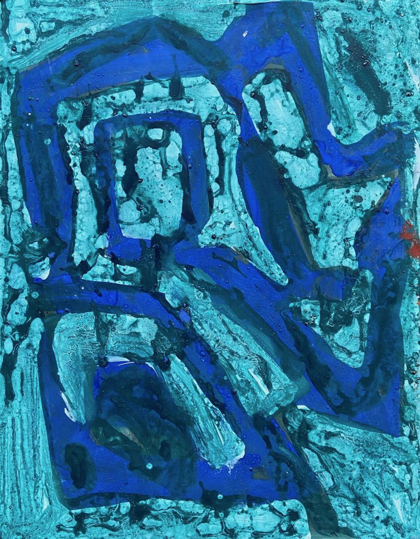 DANIEL BUCKLER (20th c, American) Abstract (1 of 3)