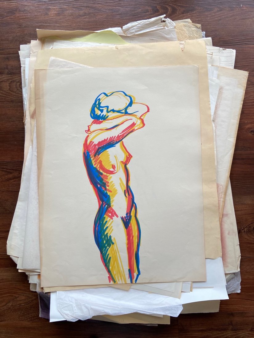 GLADYS SCHWARTZ (20th ,California) Portfolio 130+ Works (1 of 15)