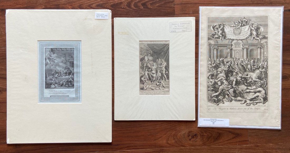 Grouping Of 3 Old Master European Prints (1 of 7)